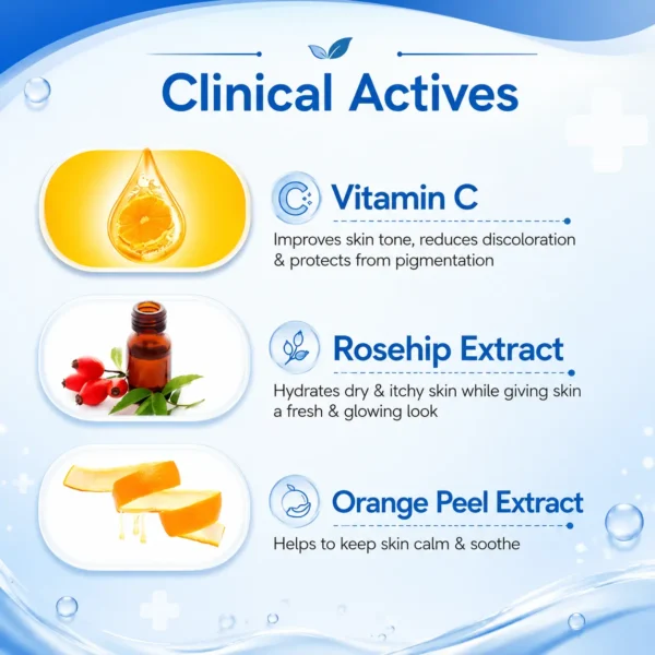 2% Vitamin C Gel Daily Face Wash For Skin Radiance | 80ml - Image 3