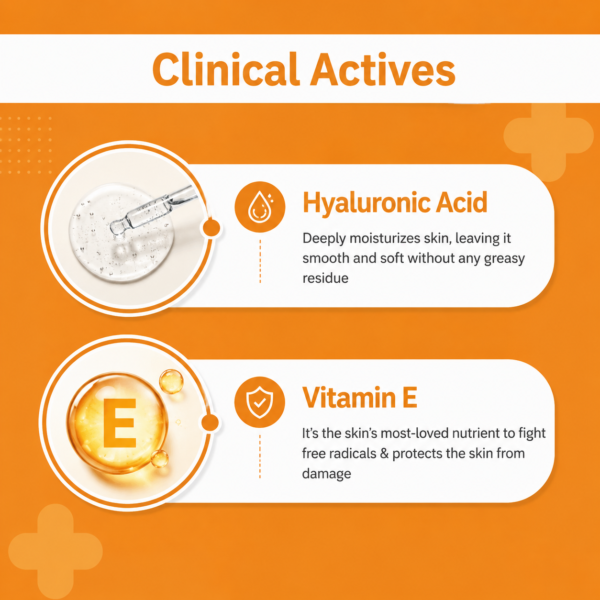 Hyaluronic Invisible Sunscreen Gel SPF 50 PA++++ For No White Cast Sun Protection | 50g - Image 3