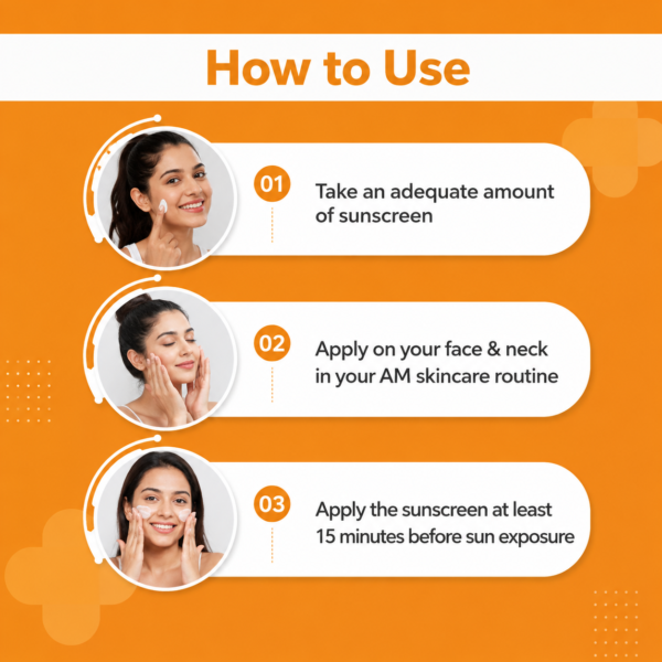 Hyaluronic Invisible Sunscreen Gel SPF 50 PA++++ For No White Cast Sun Protection | 50g - Image 4
