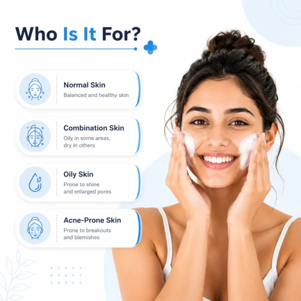 2% Sali-Cinamide Anti-Acne Face Wash | 80 ml - Image 4