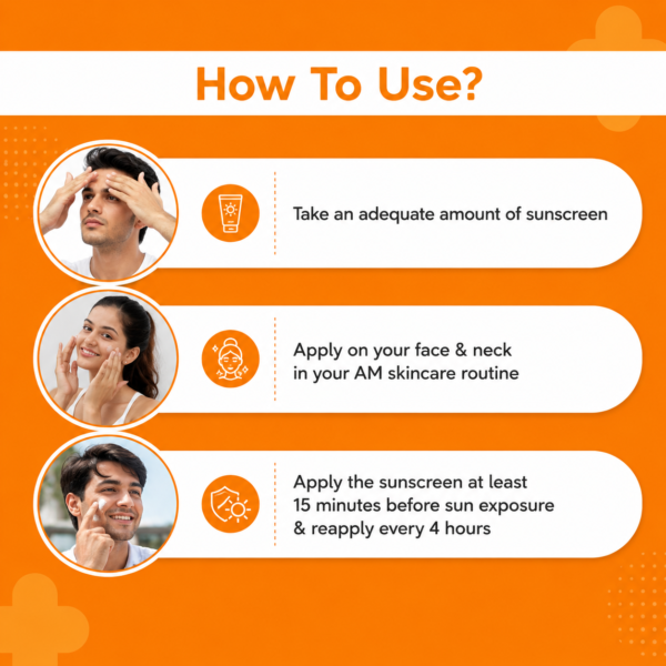 C-Cinamide Radiance Sunscreen Aqua Gel SPF 50 PA++++ with Vitamin C & Niacinamide | 80g - Image 3