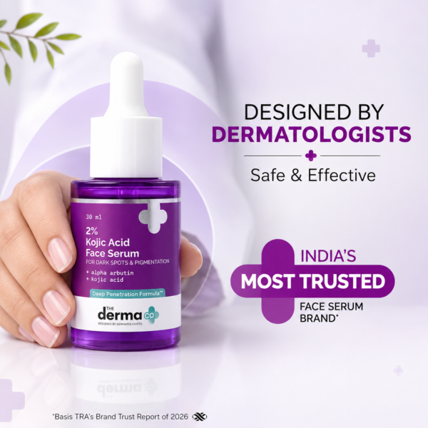 2% Kojic Acid Face Serum for Dark Spots & Pigmentation | 30ml - Image 3