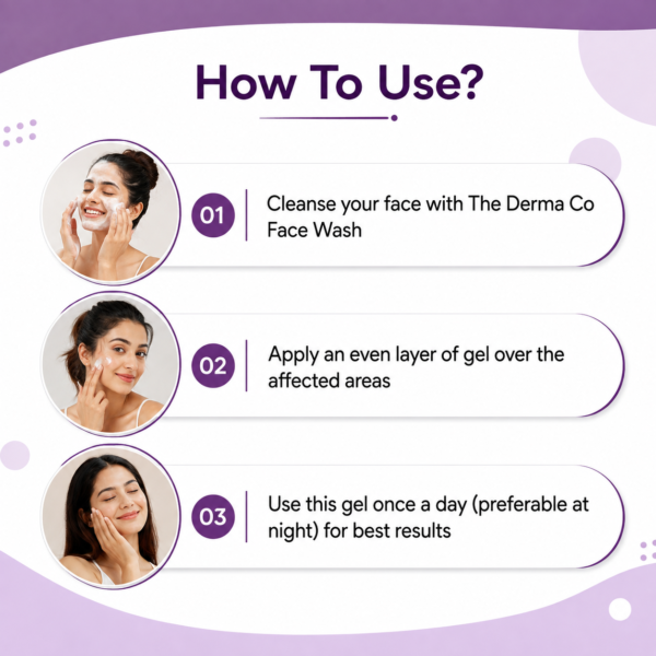 3% Kojic Acid Dark Spot Corrector Gel For Spotless Radiant Skin | 30g - Image 3