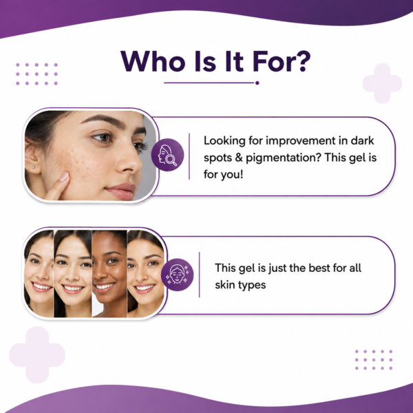 3% Kojic Acid Dark Spot Corrector Gel For Spotless Radiant Skin | 30g - Image 4