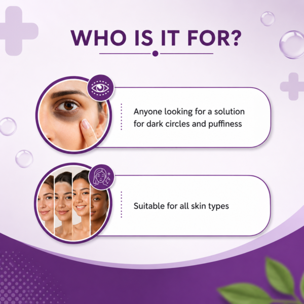 5% Caffeine Under Eye Serum for Dark Circles & Puffiness |15ml - Image 3