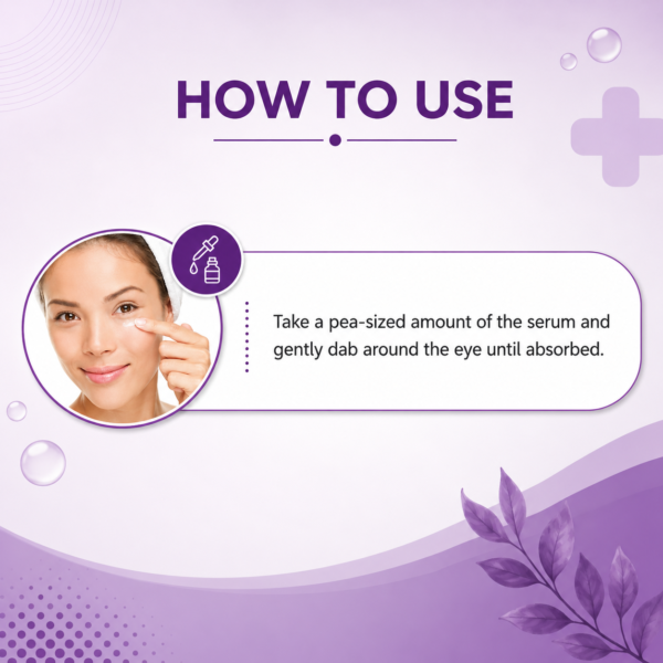 5% Caffeine Under Eye Serum for Dark Circles & Puffiness |15ml - Image 4