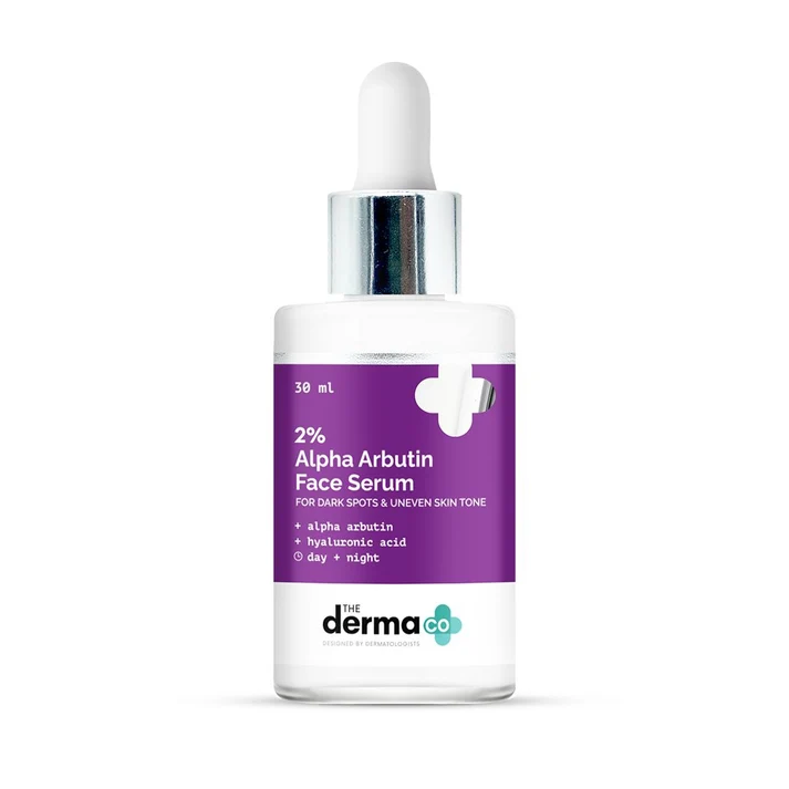 alpha-arbutinwhite-bg 2% Alpha Arbutin Face Serum For Dark Sports & uneven Skin Tone | 30 ml - Image 1