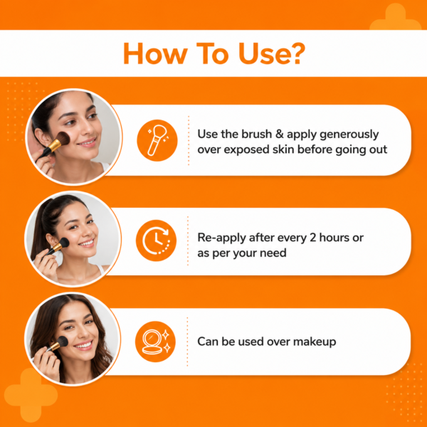 Mattifying 100% Mineral Powder Sunscreen SPF 50 PA++++ | 4g - Image 4